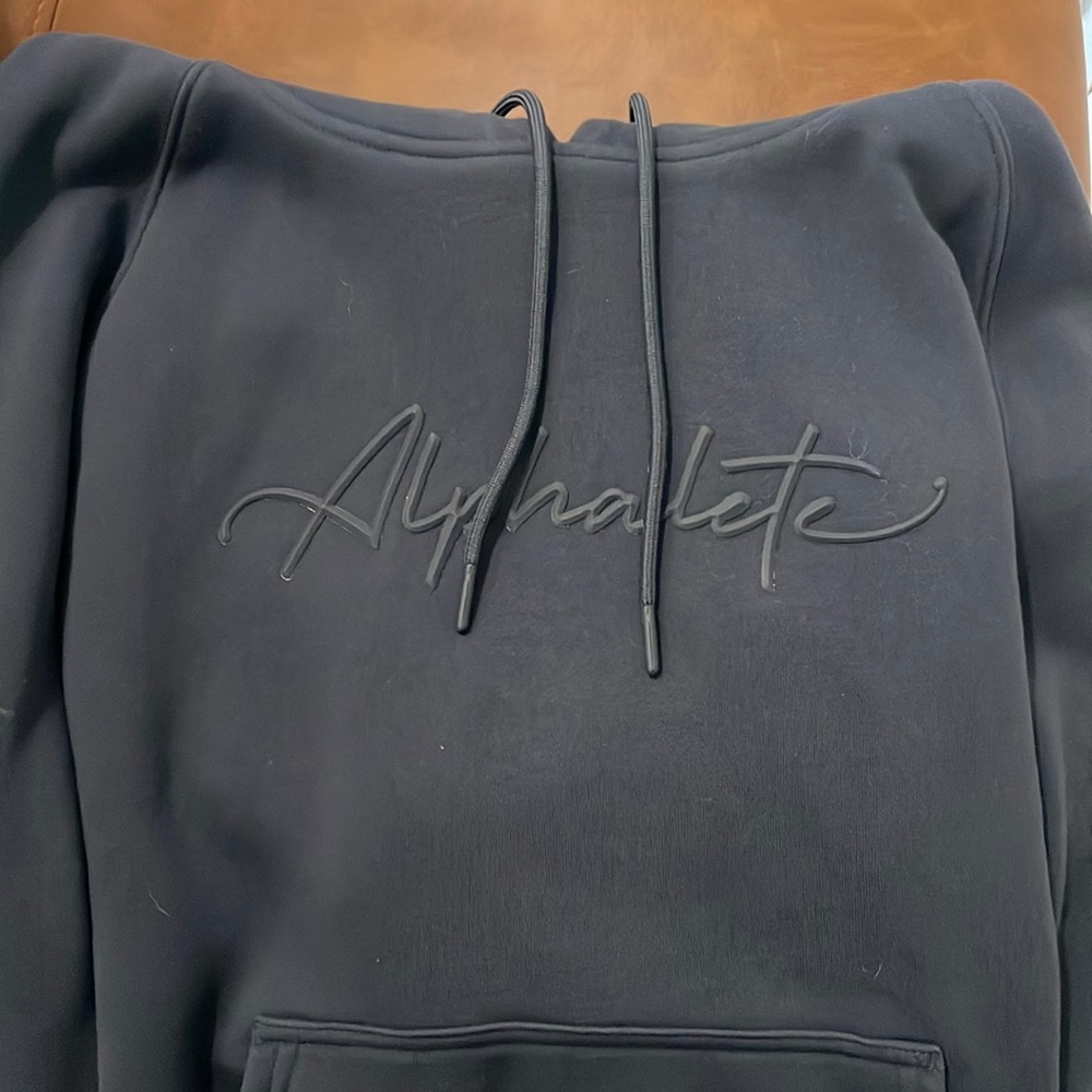 Alphalete Navy Hooded Sweatshirt